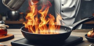 Vaya cisco con una sartén en Vitoria