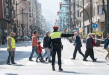 Campaña en Bilbao para prevenir atropellos