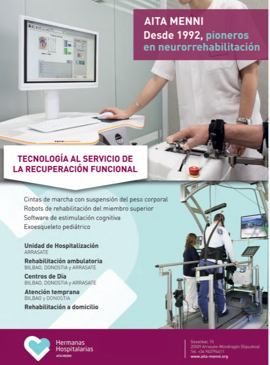 aita-menni Aita Menni, recuperación funcional con alta tecnología