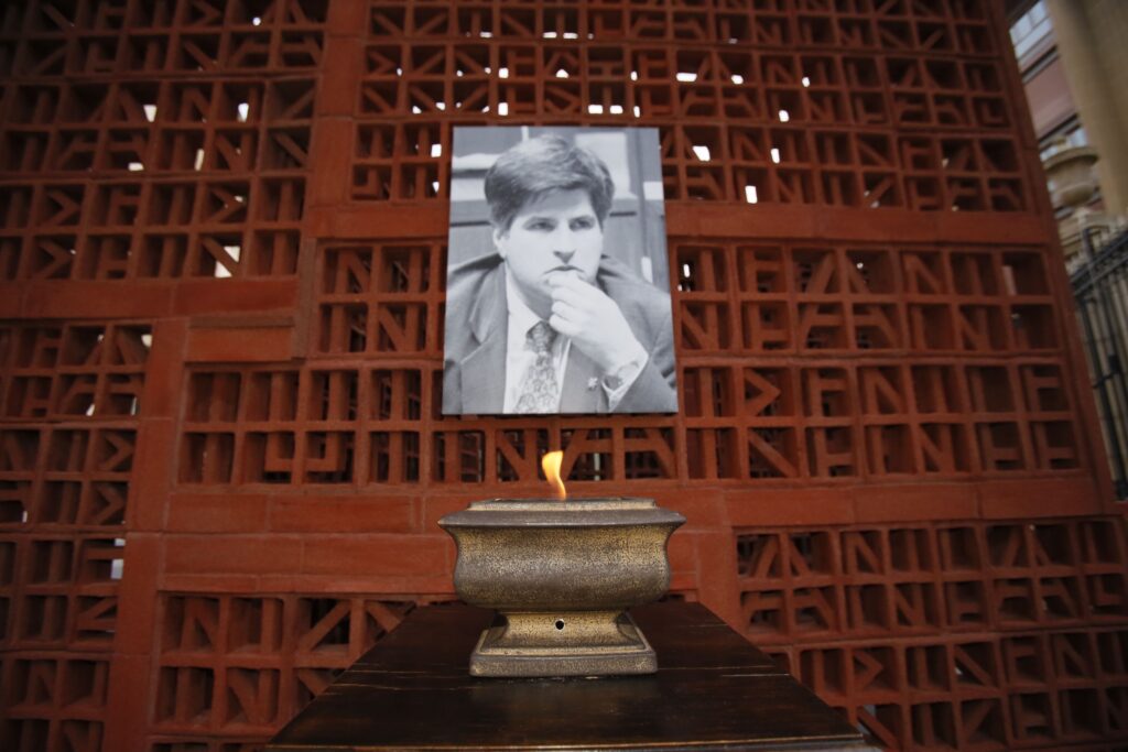 Vitoria recuerda a Gregorio Ordóñez, asesinado por ETA hace 30 años
