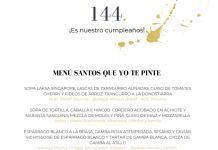 Menú galáctico de cumpleaños en el restaurante de Vitoria