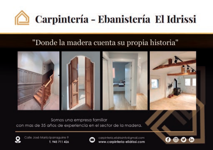 Carpintería‑Ebanistería El Idrissi Vitoria: Resalta la belleza en madera