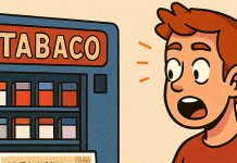 Esta máquina de tabaco en Vitoria podría hacer millonarios (foto) Es la máquina de tabaco en Vitoria donde compran fumadores y no fumadores. Y puede hacer millonarios estas navidades con lotería
