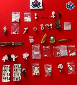 Redada en una discoteca de Vitoria ¡Cóctel de copas, armas y drogas!