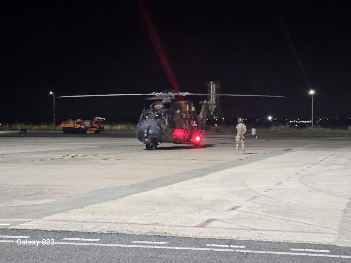 Helicópteros franceses en Vitoria