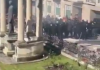 Amenazas de Falange, tras el expediente de Vitoria 17 detenidos y 20 policías heridos en disturbios de Vitoria