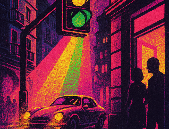 ¿Discoteca o semáforo? Vitoria vibra con coches y tiemblan portales