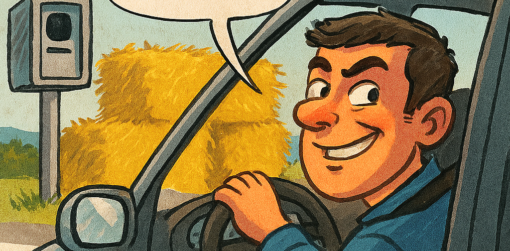 Radar móvil de Vitoria a Bilbao bloqueado ¡Sin escondite estratégico! ¡Fotos!