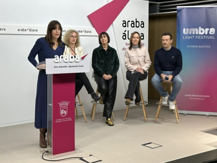 Umbra Light Festival de Vitoria celebrará su quinta edición en febrero