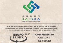 Grupo Sainsa: Líder en arenas silíceas Grupo Sainsa: Líder en arenas silíceas