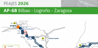Esperar para saber el precio exacto del peaje Vitoria-Bilbao 2026: Autopista más cara de Vitoria a Bilbao, Logroño y Zaragoza