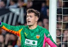 El portero del Valencia operado en Vitoria