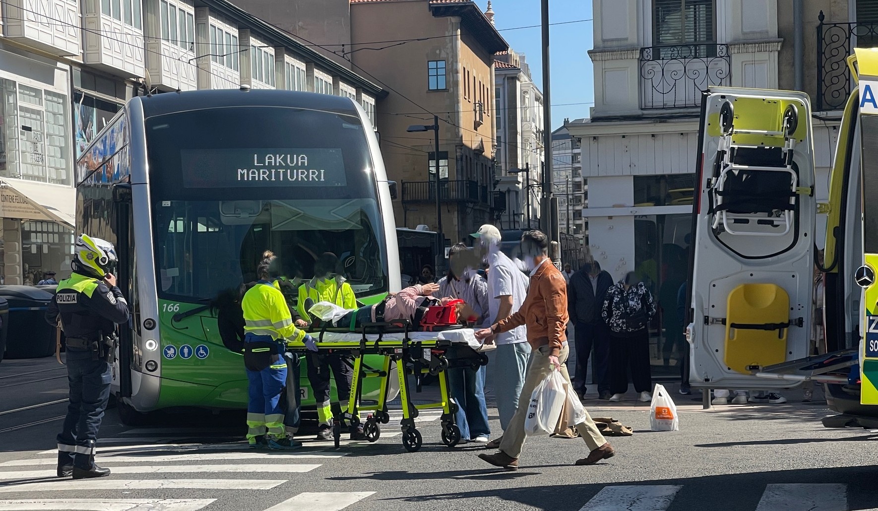 Atropello del BEI en Vitoria