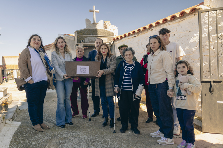 Euskadi lleva a Badajoz y Ciudad Real restos de víctimas del franquismo