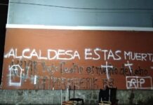 ‘Alcaldesa, estás muerta’