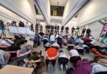 Tangana en el aeropuerto de Bilbao