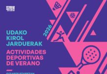 6.607 plazas en Vitoria para actividades deportivas veraniegas