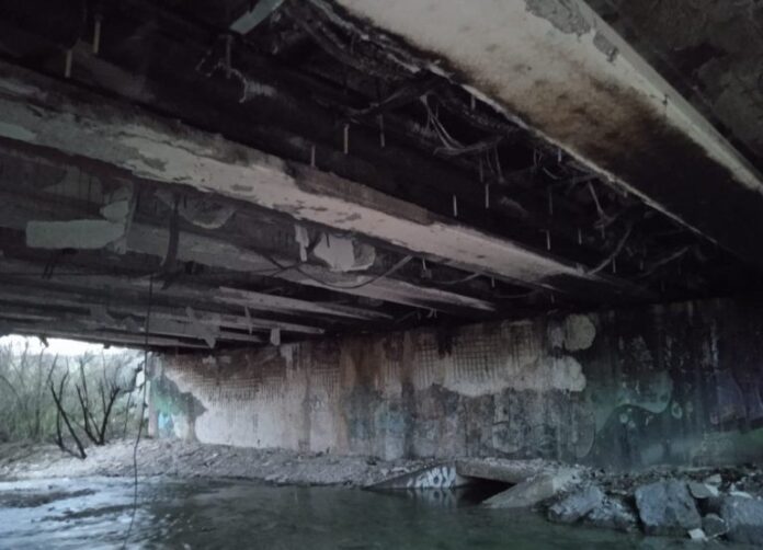 Se retrasa el arreglo del puente de la Iliada destruido en Vitoria