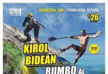 Vitoria monta cursos de espeleología, kayak, buceo, surf, escalada…