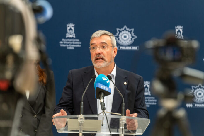 Vitoria, única capital vasca con más delincuencia en Fiestas