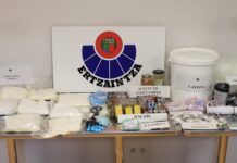 Se incautan drogas por valor de 384 000 €