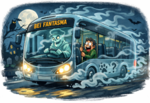 Un vitoriano viaja en bus ‘fantasma’ ¡Llamen a Iker Jiménez! Un vitoriano viaja en un bus 'fantasma'
