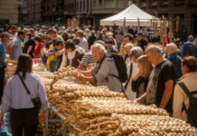 70 puestos de venta de ajo en Vitoria