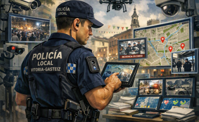 policia-vitoria La Policía Local de Vitoria será "más ágil" gracias a Axon Fusus