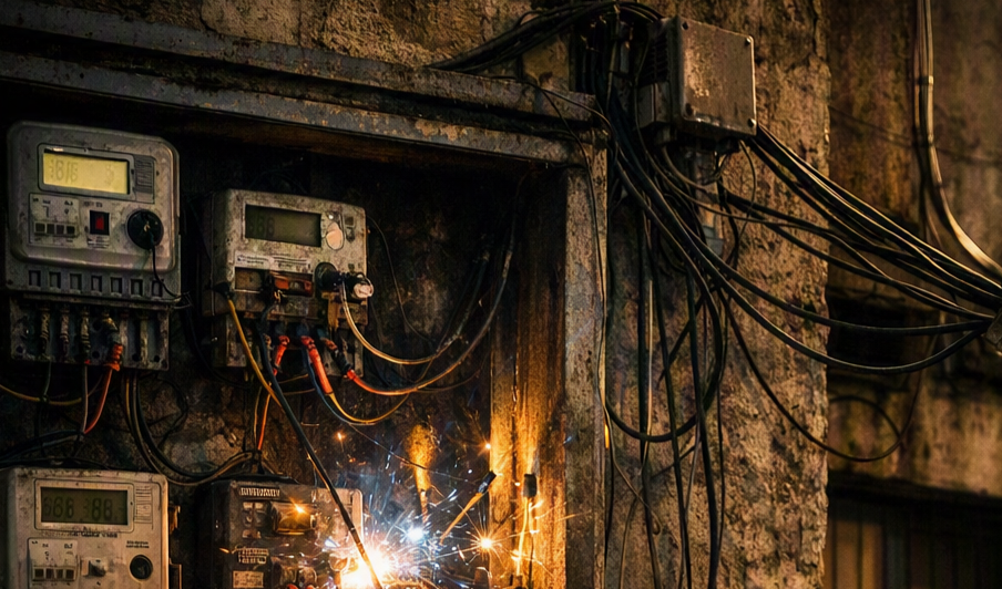 Aumentan fraudes de enganches a la electricidad en Vitoria