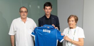Recuerdo del Alavés a Asun Gorospoe