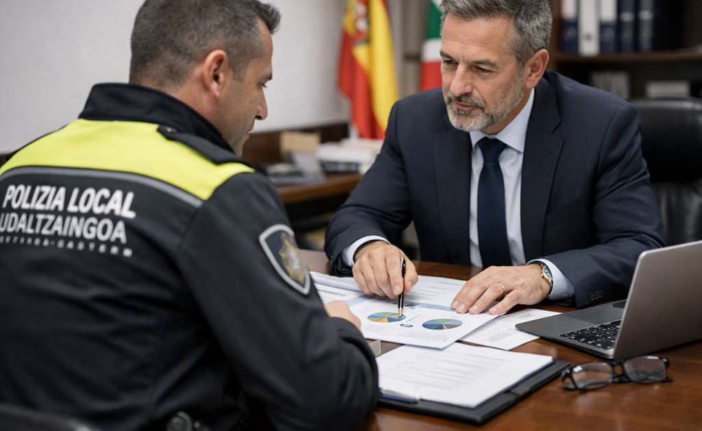 ¿Policías a pie? Vitoria contrata consultores para un plan anti delincuencia