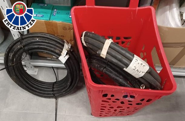Roba cobre en Euskadi ¡17 detenciones! ¿Se lo tomará a chufla?