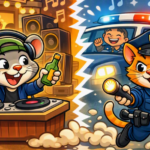 gato-raton-policia-fiestas-vitoria