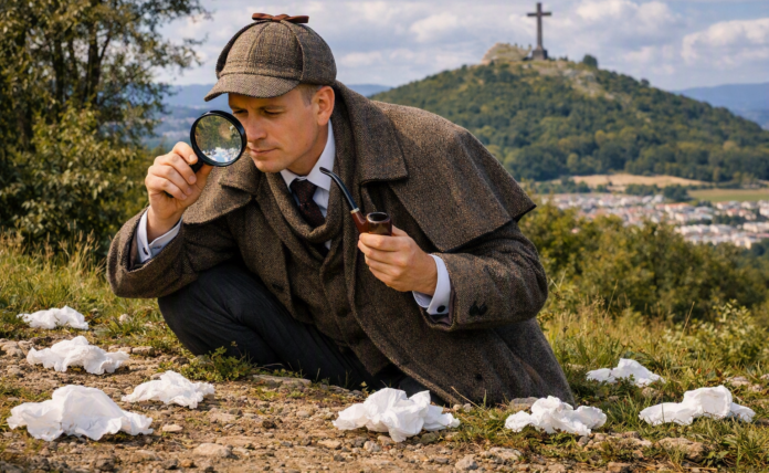 El Sherlock de Vitoria descubre el “crimen del pañuelo" acusando mujeres