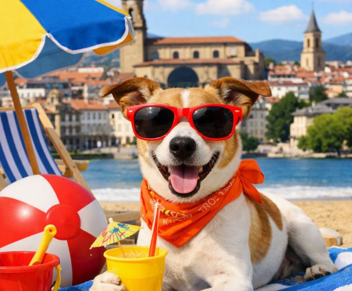 Denuncian invasión perruna en las "playas" de Vitoria