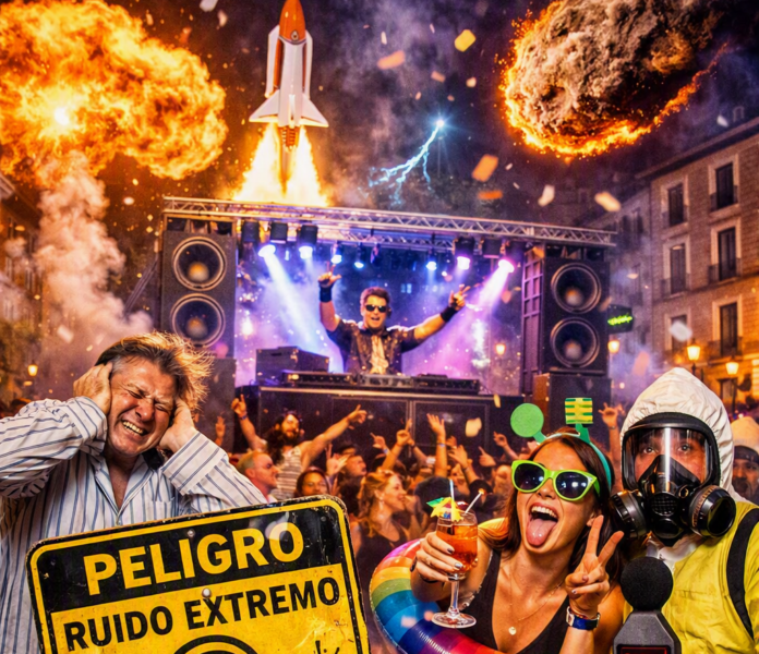 ruido-fiestas-vitoria Una verbena 'alcanzó niveles mortales' de ruido en Fiestas de Vitoria