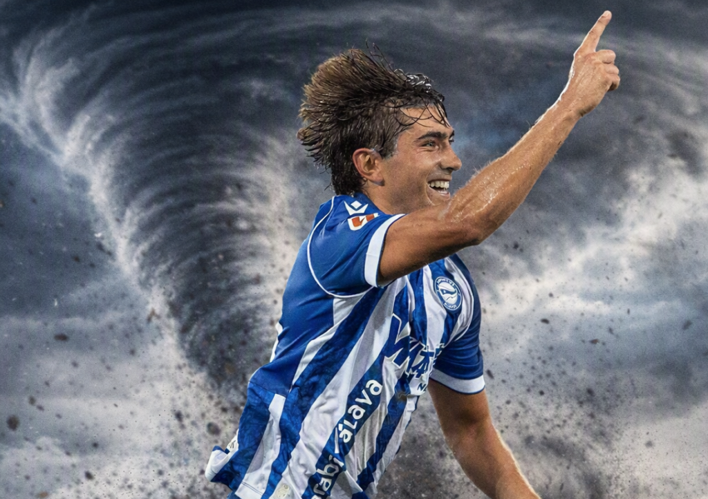 Mikel enamora a la afición del Alavés en 33 minutos ¡Un tornado!
