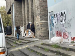 Vuelven ‘sin techo’ al Conservatorio de Vitoria