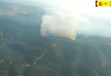 3 días después: Controlado el incendio burgalés que amenazaba Álava El incendio burgalés de 'Gravedad 1' se acerca a Álava