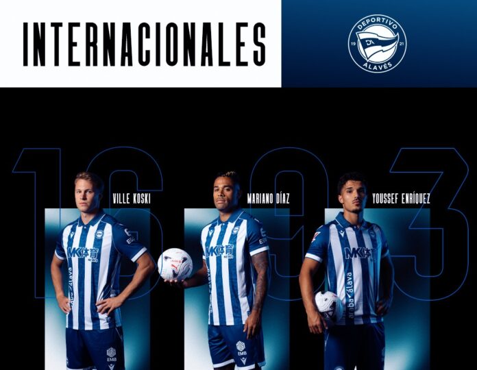 alaves-selecciones Tres jugadores del Alavés con sus selecciones nacionales