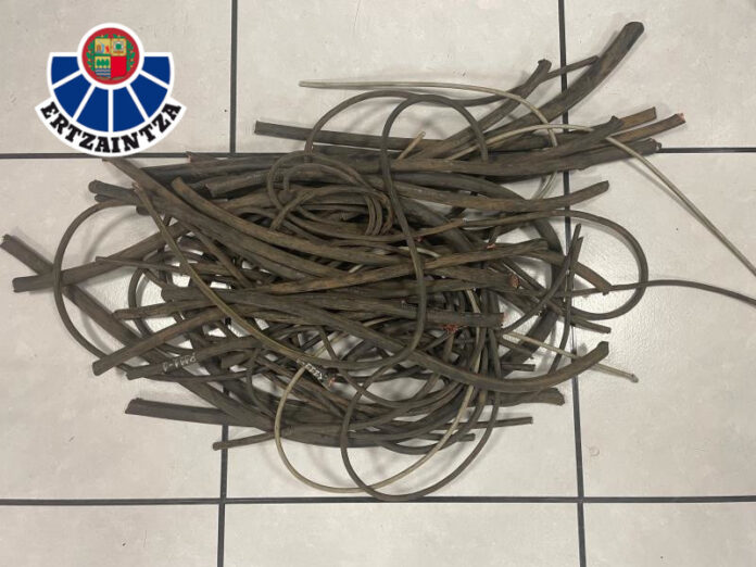 robo-cable-alava ¡Escandaloso! 64 detenciones previas y siguen robando en Álava