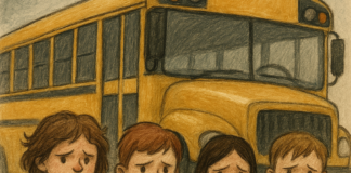 Dejan tirados a niños vitorianos ¡Bus sin plazas suficientes!