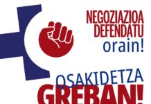 Cinco días de huelga en Osakidetza