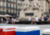 Verano de ‘neveritas’ y gente ‘descalza’ en emblemas de Vitoria Verano de 'neveritas' y gente 'descalza' en dos emblemas de Vitoria