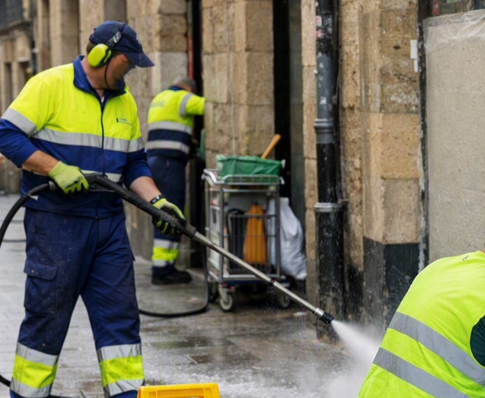 pintadas-vitoria Primeros aplausos a una calle limpia de pintadas en Vitoria