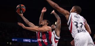 86-76. Baskonia logra su primer triunfo europeo 86-76. Baskonia logra su primer triunfo europeo