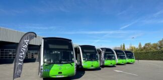 ¡Chulos! 5 nuevos autobuses llegan el lunes a Vitoria