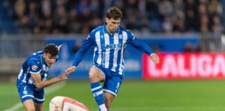 El Málaga se queja del gol del Alavés por falta