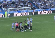 Alavés-Atlético: Koke y Simeone teledirigen al árbitro (se ríe al final)