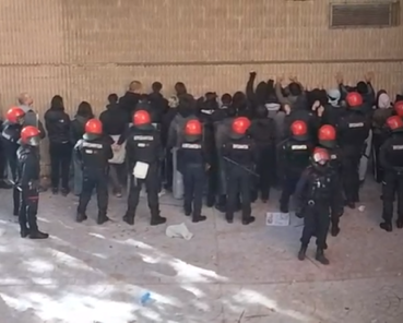 Incidentes desalojo: ¿Quién paga destrozos y policías en Vitoria?